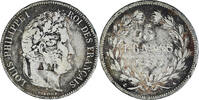 France 5 Francs Monnaie, Louis-Philippe, Paris, Argent -