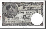 Belgique 5 Francs Billet, KM:93 -