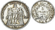 France 5 Francs Hercule, Paris, Argent, KM:820.1, Gadoury:745a -