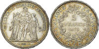 France 5 Francs Monnaie, Hercule, Paris, Argent, Gadoury:745a -