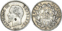 France 20 Centimes Monnaie, Napoleon III, Napoléon III, Paris -
