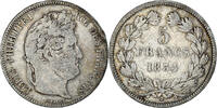 France 5 Francs Monnaie, Louis-Philippe, Lille, Argent, Gadoury:678 -