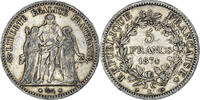 France 5 Francs Monnaie, Hercule, Bordeaux, Argent, KM:820.2 -