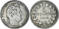 France 5 Francs Monnaie, Louis-Philippe, La Rochelle, Argent -