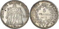 France 5 Francs Monnaie, Hercule,Paris,Argent,KM 820.1, Gadoury:745a -