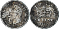 France 20 Centimes Monnaie, Napoleon III, Napoléon III, Bordeaux -