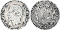 France 20 Centimes Monnaie, Napoleon III, Napoléon III, Paris -