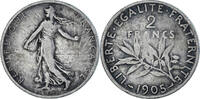 France 2 Francs Monnaie, Semeuse, Paris, Argent, Gadoury:532 -