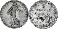 France 2 Francs Monnaie, Semeuse, Argent, KM:845.1, Gadoury:532 -