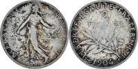 France 2 Francs Monnaie, Semeuse, Argent, KM:845.1, Gadoury:532 -