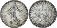 France Franc Monnaie, Semeuse, Paris, Argent, KM:844.1, Gadoury:467 -