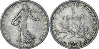 France Franc Monnaie, Semeuse, Argent, KM:844.1, Gadoury:467 -