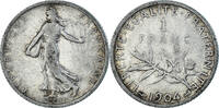 France Franc Monnaie, Semeuse, Paris, Argent, Gadoury:467, KM:844.1 -