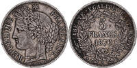 France 5 Francs Monnaie, Cérès, Paris, Argent, Gadoury:743 -
