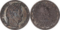 France 5 Francs Monnaie, Louis-Philippe, Rouen, Argent -