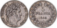 France 5 Francs Monnaie, Louis-Philippe, Paris, Argent, KM:749.1 -
