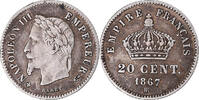 France 20 Centimes Monnaie, Napoleon III, Napoléon III, Strasbourg -