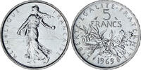 France 5 Francs Semeuse, Paris, Silver, KM:926, Gadoury:770 -