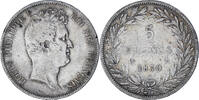 France 5 Francs Louis-Philippe, Paris, Argent, KM:735.1 -
