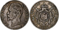 France 5 Francs Monnaie, Napoleon III, Napoléon III, Strasbourg -