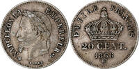 France 20 Centimes Monnaie, Napoleon III, Napoléon III, Strasbourg -