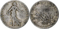 France 50 Centimes Monnaie, Semeuse, Paris, Argent, Gadoury:420 -
