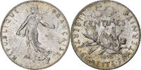 France 50 Centimes Semeuse, Paris, Argent, Gadoury:420, KM:854 -