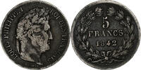 France 5 Francs Monnaie, Louis-Philippe, Lille, Argent, KM:749.13 -