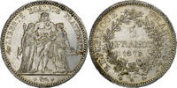 France 5 Francs Monnaie, Hercule, Paris, Argent, Gadoury:745a -
