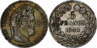 France 5 Francs Monnaie, Louis-Philippe, Lyon, Argent, Gadoury:678 -