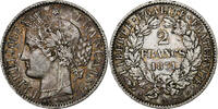 France 2 Francs Monnaie, Cérès, Paris, Argent, Gadoury:530 -