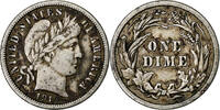 États-Unis Dime Barber Dime, U.S. Mint, Philadelphia, Argent -