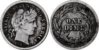 États-Unis Dime Barber Dime, U.S. Mint, Philadelphia, Argent -