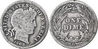 États-Unis Dime Barber, Denver, Argent, KM:113 -