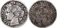 France 2 Francs Cérès, Paris, Argent, KM:817.1, Gadoury:530a -