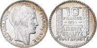 France 10 Francs Monnaie, Turin, Paris, Argent, Gadoury:801 -