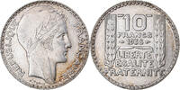 France 10 Francs Monnaie, Turin, Paris, Argent, KM:878, Gadoury:801 -