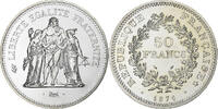 France 50 Francs Monnaie, Hercule, Paris, Argent, Gadoury:882 -