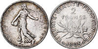 France 2 Francs Monnaie, Semeuse, Paris, Argent, Gadoury:532 -