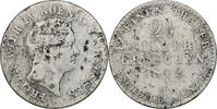 États allemands 2-1/2 Silber Groschen Monnaie, Etats allemands, PRUSSIA, Friedrich Wilhelm IV -
