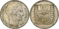 France 10 Francs Monnaie, Turin, Paris, Argent, Gadoury:801 -