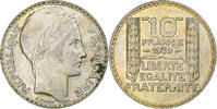 France 10 Francs Monnaie, Turin, Paris, Argent, Gadoury:801 -
