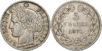 France 5 Francs Cérès, Bordeaux, Argent, KM:818.2, Gadoury:742 -