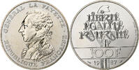 France 100 Francs Monnaie, Argent, KM:962a -