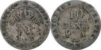 France 10 Centimes Premier Empire, 10 Centimes Napoléon Ier, 1809 A, Paris, Gadoury 190 -