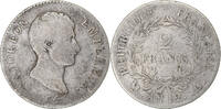 France 2 Francs Monnaie, Napoleon I, Paris, Argent, Gadoury:495 -