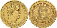 France 40 Francs Charles X, 40 Francs or, 1830 A, Paris, Gadoury 1105 -