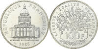 France 100 Francs Panthéon, Paris, Argent, KM:951.1 -
