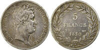 France 5 Francs Louis-Philippe, Nantes, Argent, Gadoury:676 -