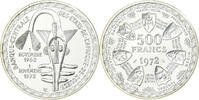États de l'Afrique de l'Ouest 500 Francs Monnaie, West African States, Paris, Argent, KM:7 -